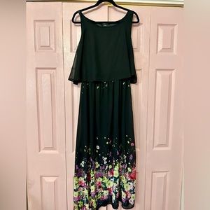 Robert Louis black sundress with flowers